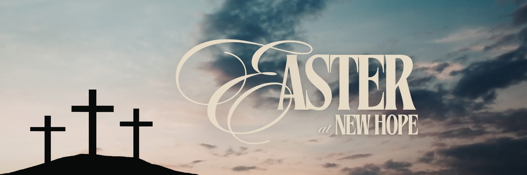 Easter 2026 wide banner